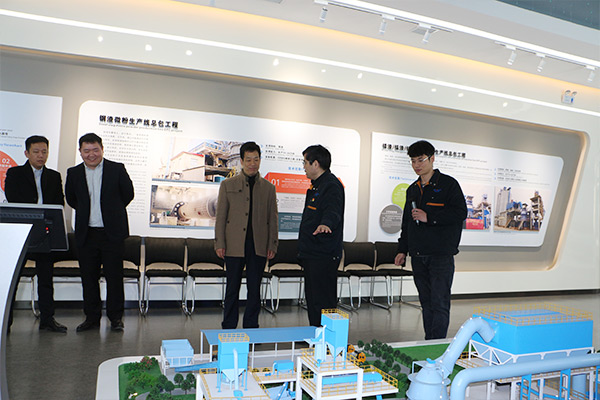 河南省商務廳領導蒞臨新鄉長城機械實地核查電子商務發展情況